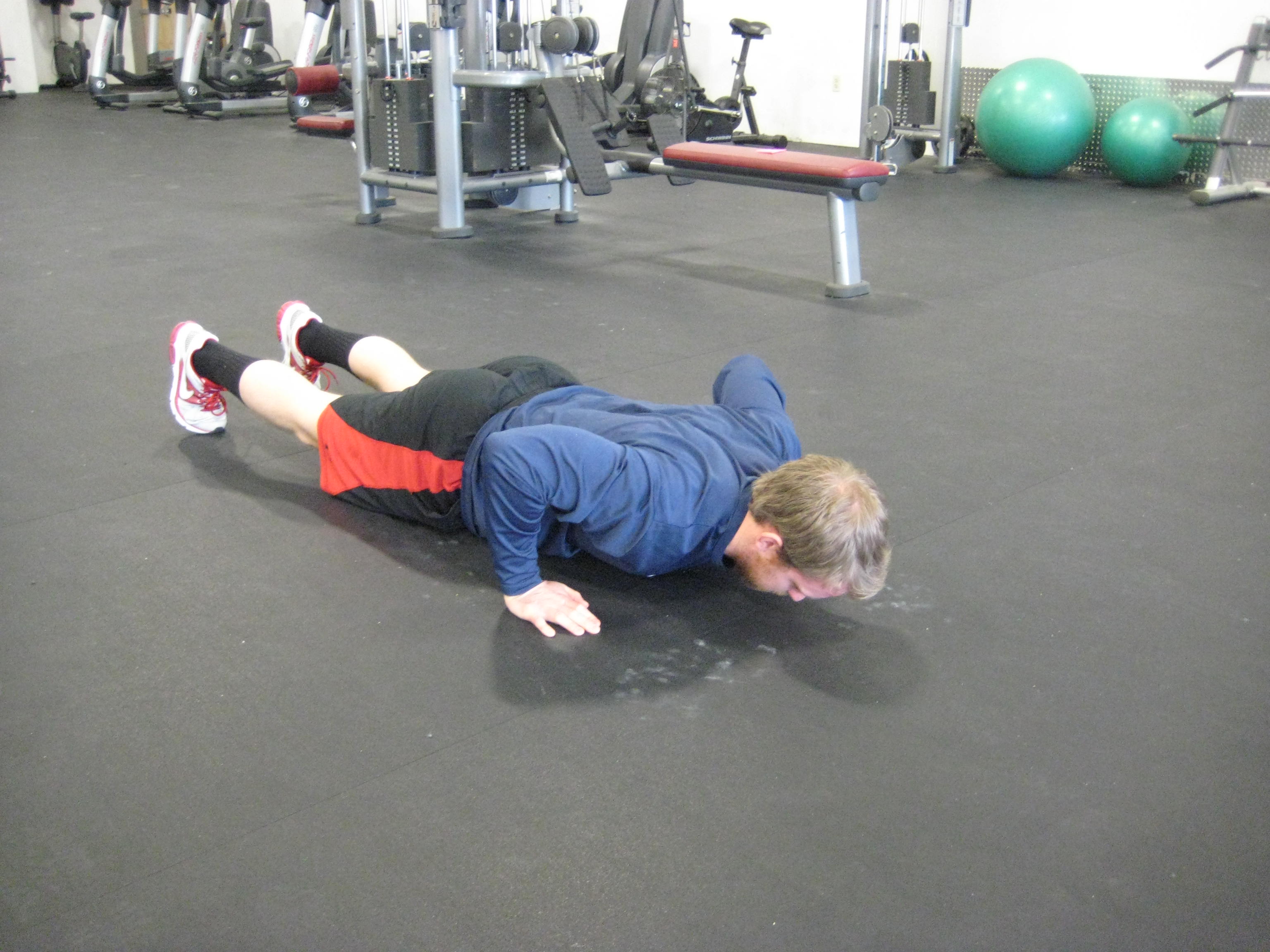 Push-Up with Shrug