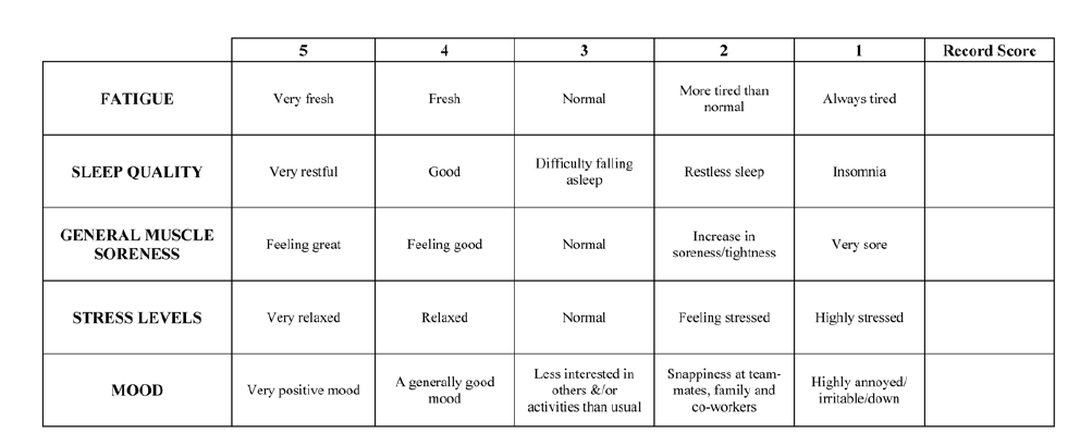 Subjective Questionnaire