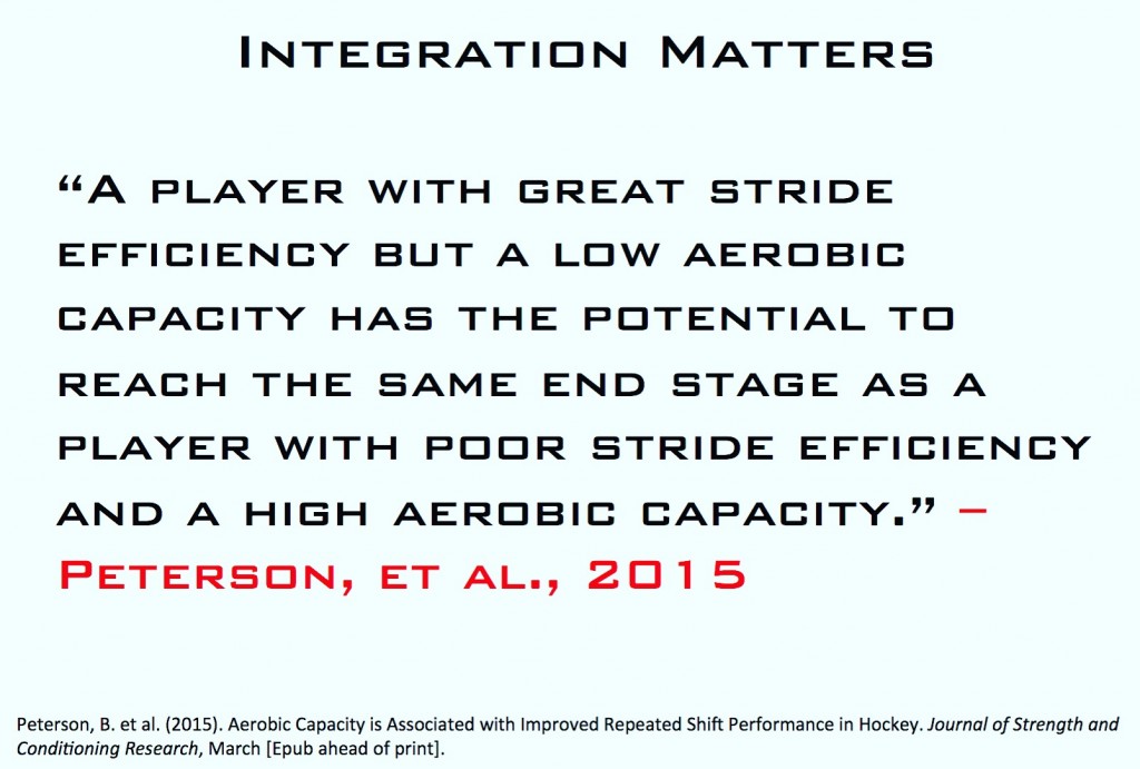 Hockey Training-Stride Efficiency and COnditioning