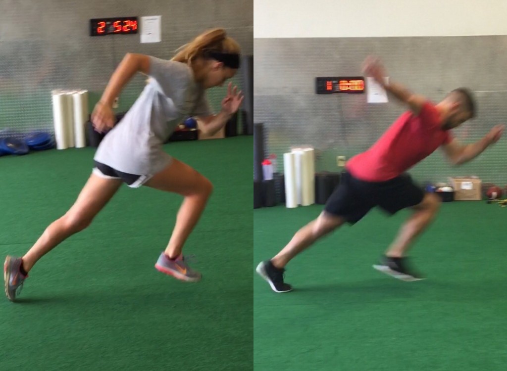 Speed Training-Arm Swing Comparison