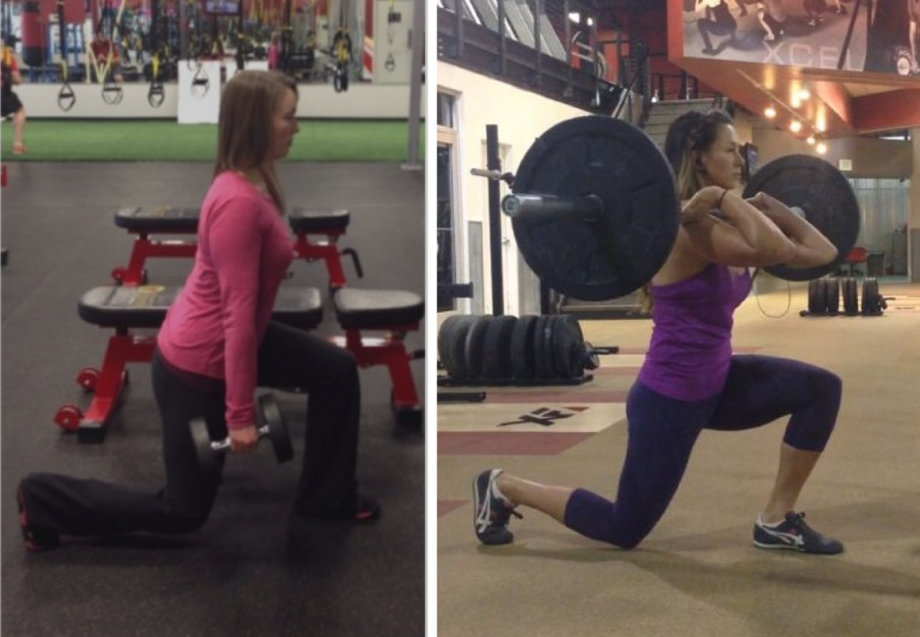 Reverse Lunge Comparison