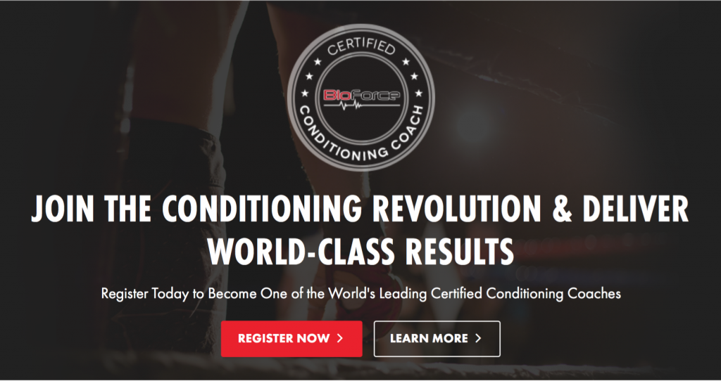 Certified Conditioning Coach