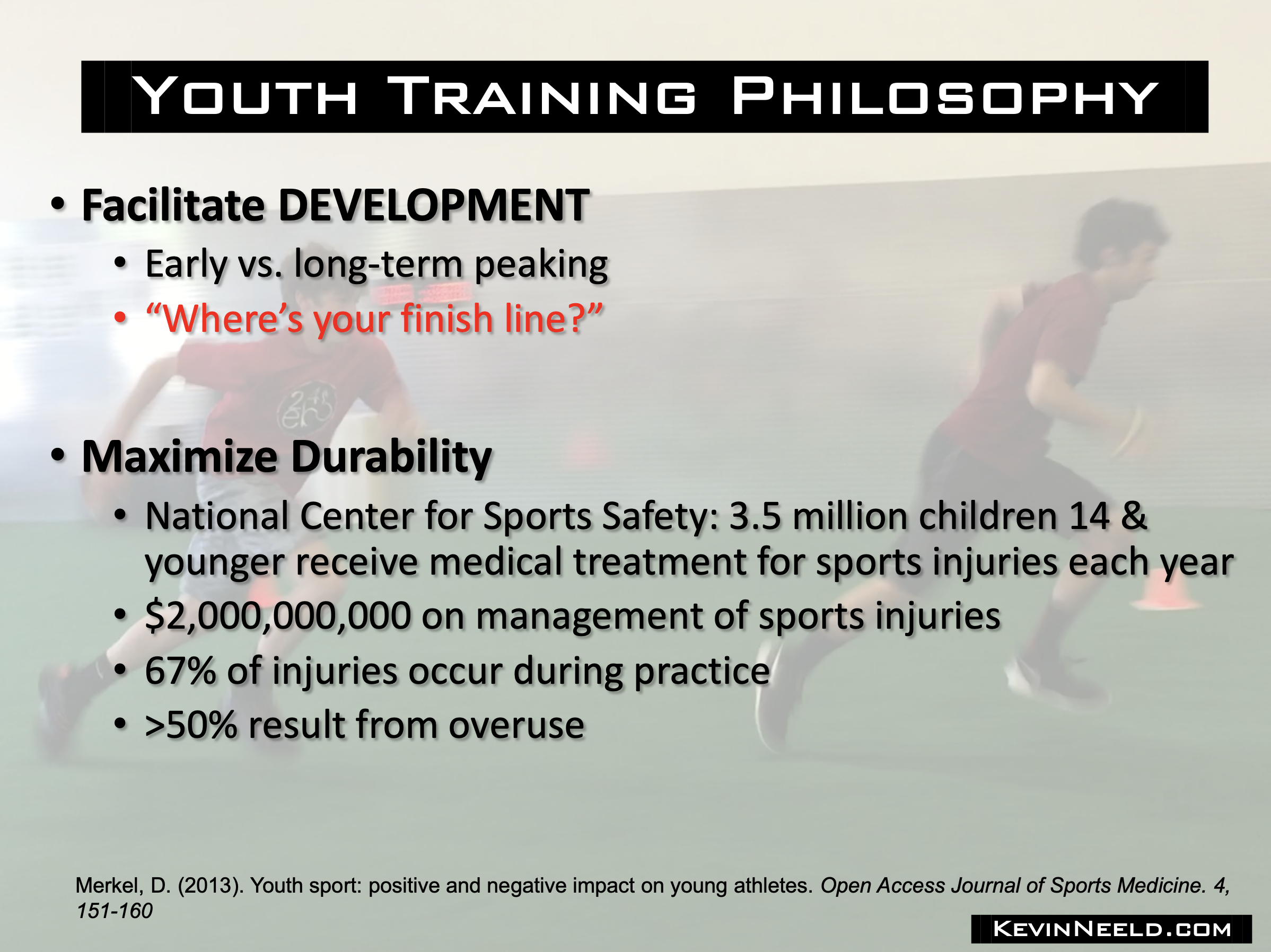 Youth Training Goals