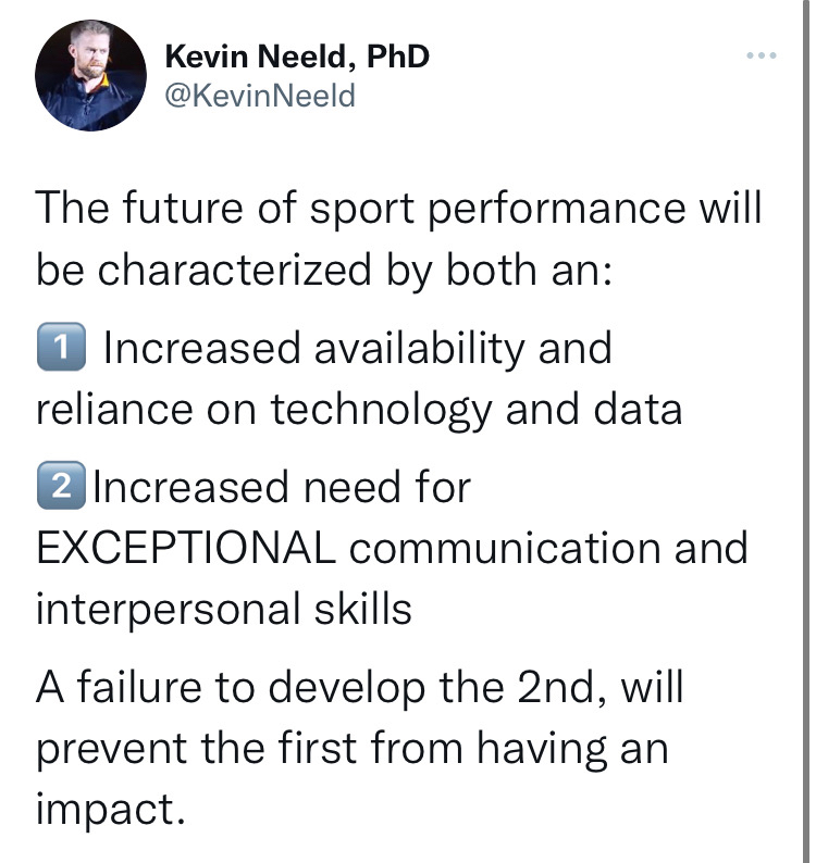 The Future of Sport Performance